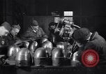 Image of helmet manufacturing factory Florence Italy, 1939, second 16 stock footage video 65675036949