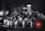 Image of helmet manufacturing factory Florence Italy, 1939, second 17 stock footage video 65675036949