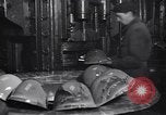 Image of helmet manufacturing factory Florence Italy, 1939, second 43 stock footage video 65675036949