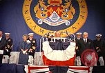 Immagine di La messa in servizio degli Stati Uniti America nave Portsmouth Virginia USA, 1965, secondo 14 filmato di repertorio 65675036967