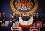 Immagine di La messa in servizio degli Stati Uniti America nave Portsmouth Virginia USA, 1965, secondo 16 filmato di repertorio 65675036967