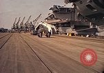Immagine di La messa in esercizio della portaerei USS America Portsmouth Virginia USA, 1965, secondo 15 filmato di repertorio 65675036968