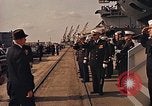 Immagine di La messa in esercizio della portaerei USS America Portsmouth Virginia USA, 1965, secondo 22 filmato di repertorio 65675036968