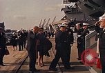 Immagine di La messa in esercizio della portaerei USS America Portsmouth Virginia USA, 1965, secondo 31 filmato di repertorio 65675036968