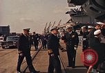Immagine di La messa in esercizio della portaerei USS America Portsmouth Virginia USA, 1965, secondo 41 filmato di repertorio 65675036968
