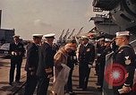 Immagine di La messa in esercizio della portaerei USS America Portsmouth Virginia USA, 1965, secondo 44 filmato di repertorio 65675036968