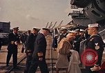 Immagine di La messa in esercizio della portaerei USS America Portsmouth Virginia USA, 1965, secondo 45 filmato di repertorio 65675036968