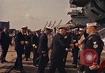 Immagine di La messa in esercizio della portaerei USS America Portsmouth Virginia USA, 1965, secondo 46 filmato di repertorio 65675036968