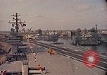 Immagine di La messa in esercizio della portaerei USS America Portsmouth Virginia USA, 1965, secondo 55 filmato di repertorio 65675036968