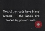 Image of early highways in America United States USA, 1932, second 3 stock footage video 65675036981