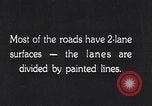 Image of early highways in America United States USA, 1932, second 4 stock footage video 65675036981