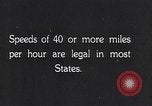 Image of signs on American highways United States USA, 1932, second 1 stock footage video 65675036982