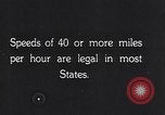 Image of signs on American highways United States USA, 1932, second 3 stock footage video 65675036982