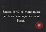 Image of signs on American highways United States USA, 1932, second 6 stock footage video 65675036982