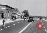 Image of signs on American highways United States USA, 1932, second 16 stock footage video 65675036982