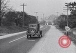 Image of signs on American highways United States USA, 1932, second 39 stock footage video 65675036982