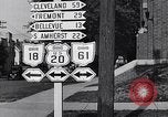 Image of signs on American highways United States USA, 1932, second 53 stock footage video 65675036982