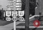 Image of signs on American highways United States USA, 1932, second 56 stock footage video 65675036982