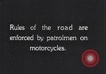Image of Maryland State police motorcycle patrol officers United States USA, 1932, second 3 stock footage video 65675036983