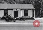 Image of Maryland State police motorcycle patrol officers United States USA, 1932, second 11 stock footage video 65675036983