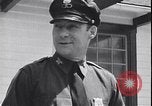 Image of Maryland State police motorcycle patrol officers United States USA, 1932, second 15 stock footage video 65675036983