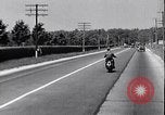 Image of Maryland State police motorcycle patrol officers United States USA, 1932, second 28 stock footage video 65675036983