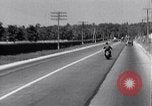 Image of Maryland State police motorcycle patrol officers United States USA, 1932, second 29 stock footage video 65675036983