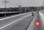Image of Maryland State police motorcycle patrol officers United States USA, 1932, second 30 stock footage video 65675036983