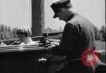 Image of Maryland State police motorcycle patrol officers United States USA, 1932, second 36 stock footage video 65675036983