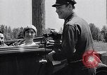 Image of Maryland State police motorcycle patrol officers United States USA, 1932, second 42 stock footage video 65675036983