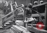 Standbild industriellen Fabrik Slums und Wohnhäuser in der Großen Depression United States USA, 1939, aus Sekunde 21 historischem Filmmaterial Videoclip 65675036989