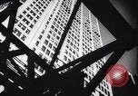 Image of workers arriving for jobs in city New York City USA, 1939, second 3 stock footage video 65675036990