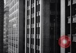 Image of workers arriving for jobs in city New York City USA, 1939, second 21 stock footage video 65675036990