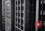 Image of workers arriving for jobs in city New York City USA, 1939, second 23 stock footage video 65675036990
