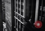 Image of workers arriving for jobs in city New York City USA, 1939, second 26 stock footage video 65675036990
