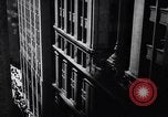 Image of workers arriving for jobs in city New York City USA, 1939, second 27 stock footage video 65675036990