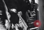 Image of workers arriving for jobs in city New York City USA, 1939, second 34 stock footage video 65675036990