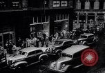 Image of workers arriving for jobs in city New York City USA, 1939, second 38 stock footage video 65675036990