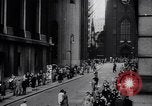 Image of workers arriving for jobs in city New York City USA, 1939, second 41 stock footage video 65675036990