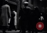 Image of workers arriving for jobs in city New York City USA, 1939, second 44 stock footage video 65675036990
