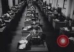 Image of workers arriving for jobs in city New York City USA, 1939, second 58 stock footage video 65675036990