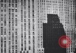 Image of workers arriving for jobs in city New York City USA, 1939, second 60 stock footage video 65675036990