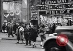 Standbild Stau und Fußgänger New York City USA, 1939, aus Sekunde 49 historischem Filmmaterial Videoclip 65675036993