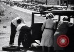 Image of Highway traffic in the 1930's New York City USA, 1939, second 25 stock footage video 65675036994