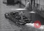 Image of DUKW amphibious vehicle Salerno Italy, 1943, second 53 stock footage video 65675036996