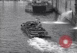 Image of DUKW amphibious vehicle Salerno Italy, 1943, second 57 stock footage video 65675036996