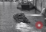 Image of DUKW amphibious vehicle Salerno Italy, 1943, second 58 stock footage video 65675036996
