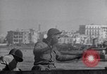 Image of load material into DUKW amphibious vehicle Naples Italy, 1943, second 3 stock footage video 65675036999