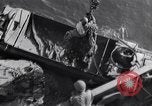 Image of load material into DUKW amphibious vehicle Naples Italy, 1943, second 14 stock footage video 65675036999