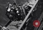 Image of load material into DUKW amphibious vehicle Naples Italy, 1943, second 40 stock footage video 65675036999